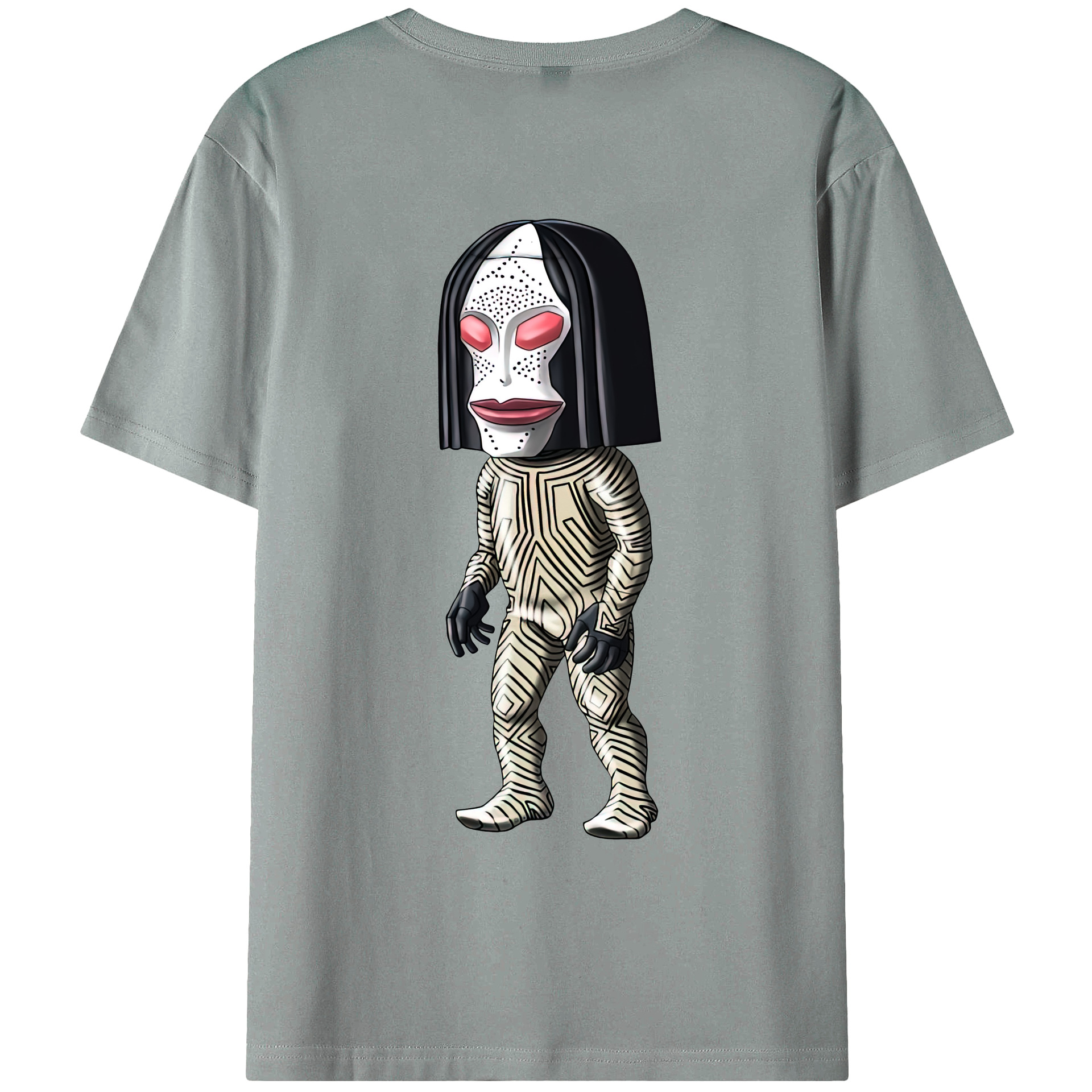 （画像用） ウルトラマン Ultraman 綿100％ メンズ半袖Tシャツ（バックプリント） 通気性